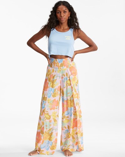 Billabong Wandering Soul 2 Wide-Leg Pants Sorbet | WIGKQ7601