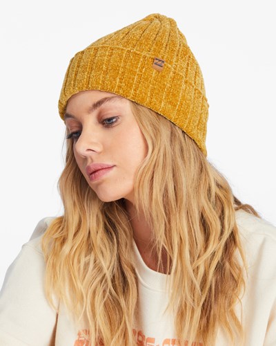 Billabong Warm Up Knit Beanie Golden Spice | WAJFC7245