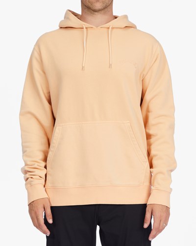 Billabong Wave Washed Pullover Hoodie Dusty Pink | GKOXI0168