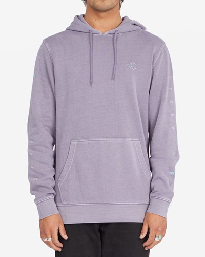 Billabong Wave Washed Unity Pullover Hoodie Purple Haze | SIQKX4675