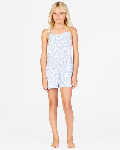 Billabong Wave Watch Jr Romper Bayou Blue | XVMNP8541