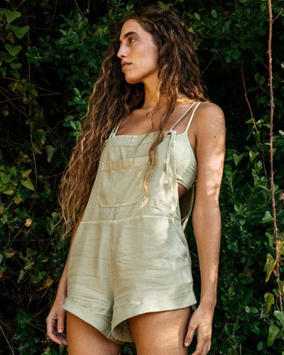 Billabong Wild Pursuit Romper Avocado | WDEAI1859