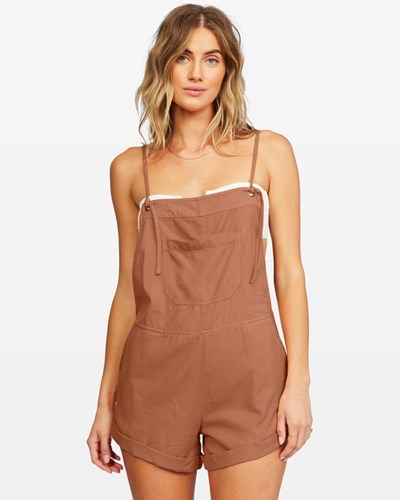 Billabong Wild Pursuit Romper Sunburnt | RKSYQ0581