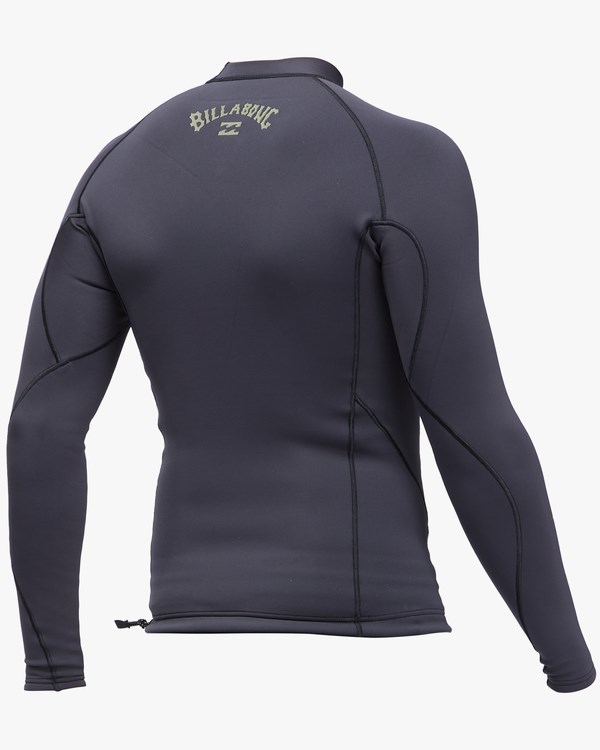 Billabong 1/1 Furnace Natural CiCLO® Wetsuit Jacket Antique Black | XQJNM2870