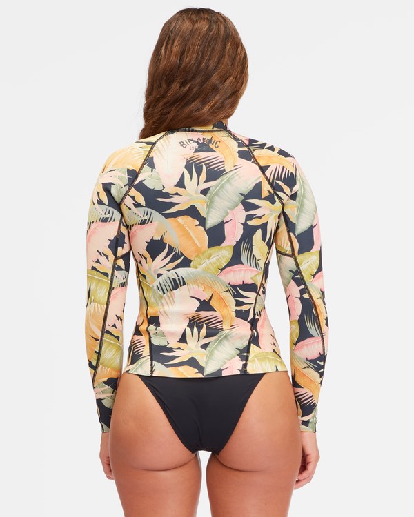 Billabong 1mm Peeky Wetsuit Jacket Jungle Night | FCKZE8491