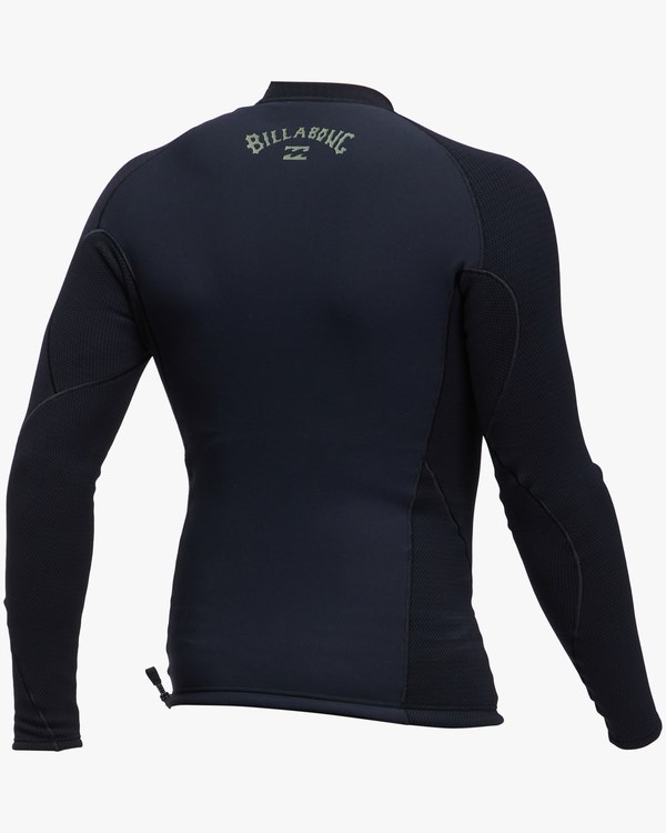 Billabong 1mm Revolution Pro Long Sleeve Wetsuit Jacket Black | OWYIU0641