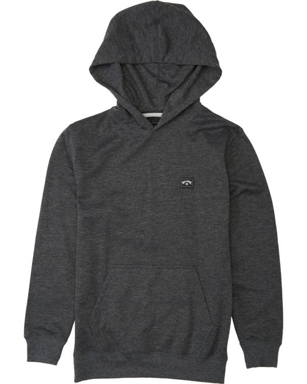 Billabong (2-7) All Day Pullover Hoodie Black | PCBUZ4925