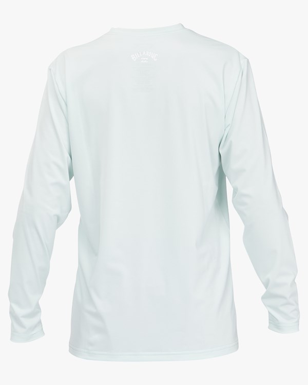 Billabong (2-7) All Day Wave Loose Fit Long Sleeve Surf Tee White | HVCOP4801