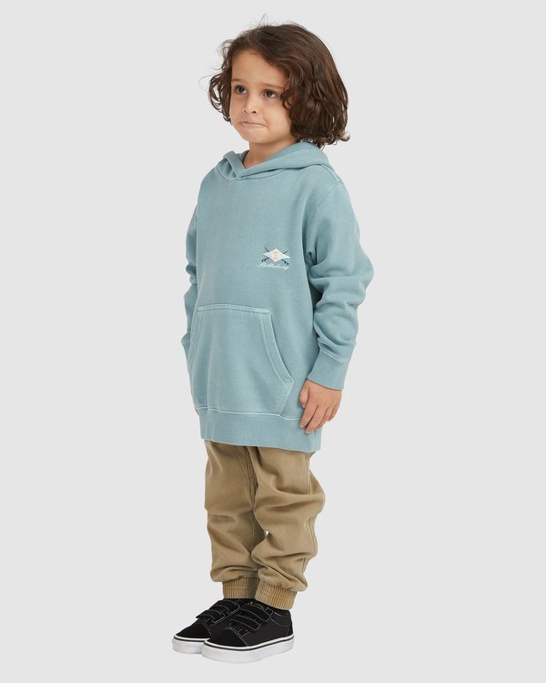 Billabong (2-7) Bong Days Pop Pullover Hoodie Light Marine | MOGEF8179