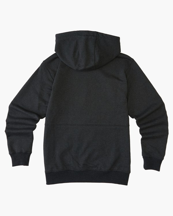 Billabong (2-7) Hudson Pullover Hoodie Black | ZVFTG7820