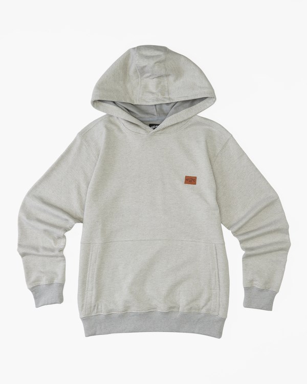 Billabong (2-7) Hudson Pullover Hoodie Fog | FYDWI0865