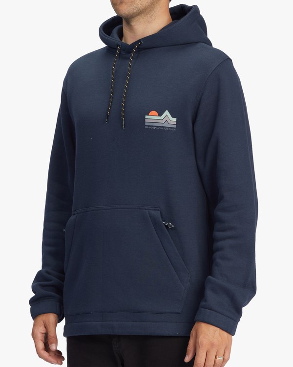 Billabong A/Div Compass Pullover Hoodie Nite | NBTHU5306