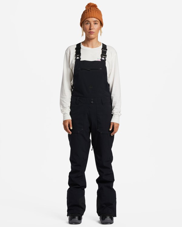 Billabong A/Div Drifter STX 45K Shell Bib Snow Pants Black | ZXAUP7496