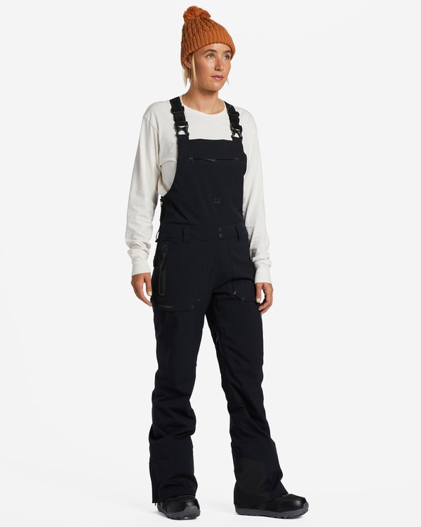 Billabong A/Div Drifter STX 45K Shell Bib Snow Pants Black | ZXAUP7496