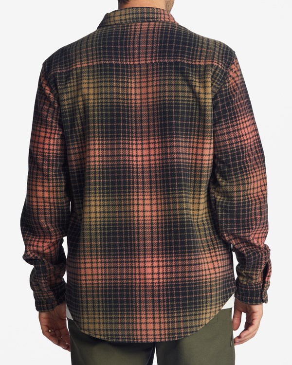 Billabong A/Div Furnace Flannel Shirt Coral | GMNYH6387