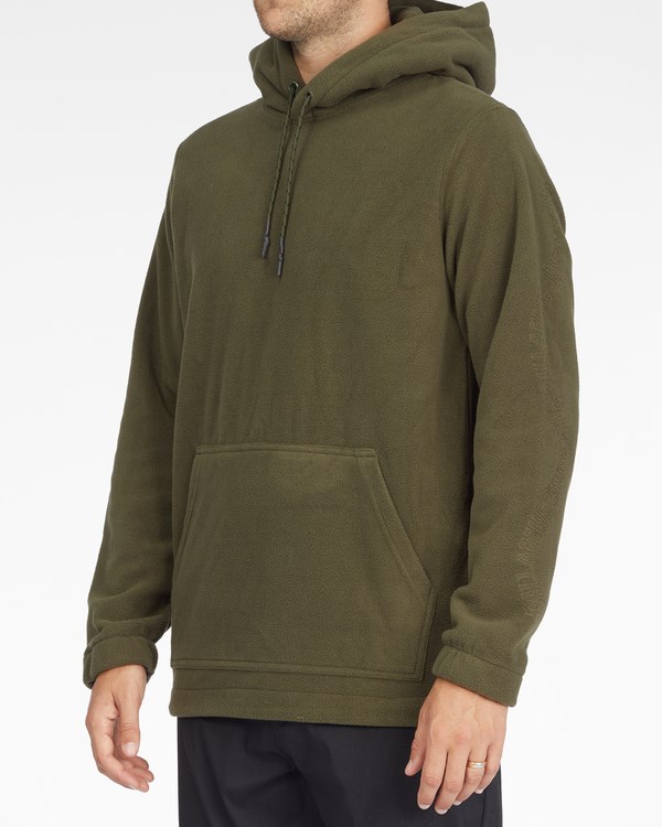 Billabong A/Div Furnace Pullover Hoodie Dark Olive | WESPR2816