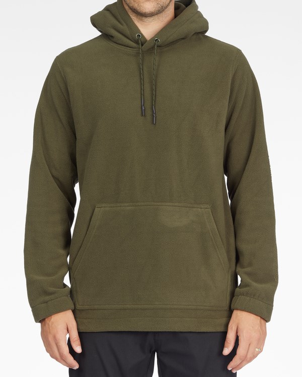 Billabong A/Div Furnace Pullover Hoodie Dark Olive | WESPR2816