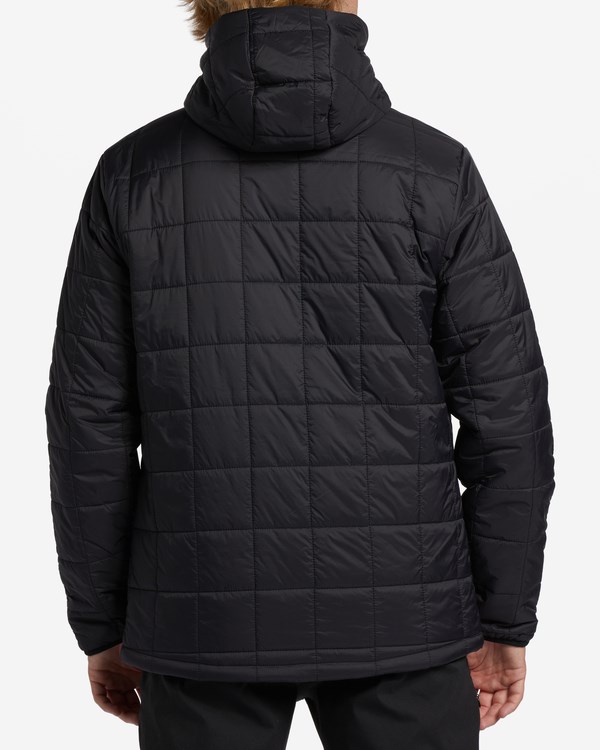 Billabong A/Div Journey Puffer Jacket Black | PTUAM3789