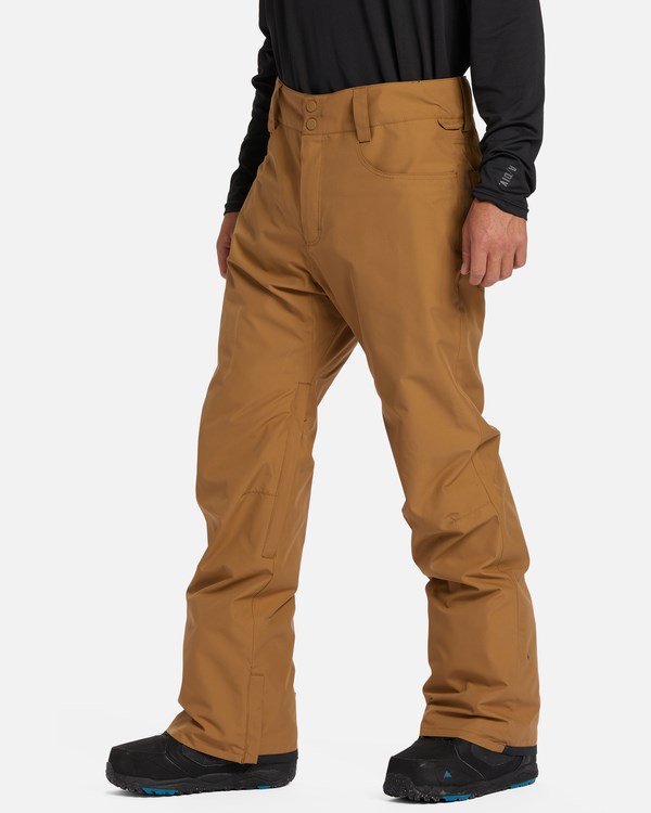 Billabong A/Div Outsider 10K Insulated Snow Pants Ermine | MTQNI7142