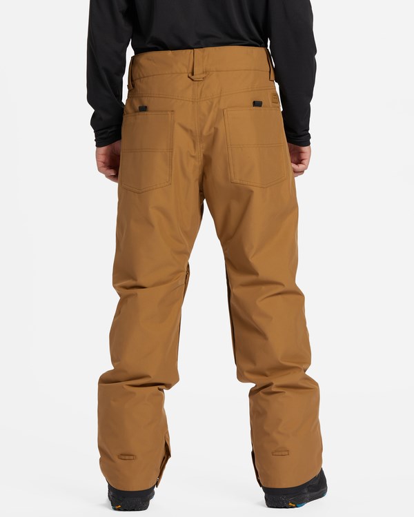 Billabong A/Div Outsider 10K Insulated Snow Pants Ermine | MTQNI7142