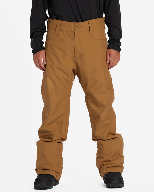 Billabong A/Div Outsider 10K Insulated Snow Pants Ermine | MTQNI7142