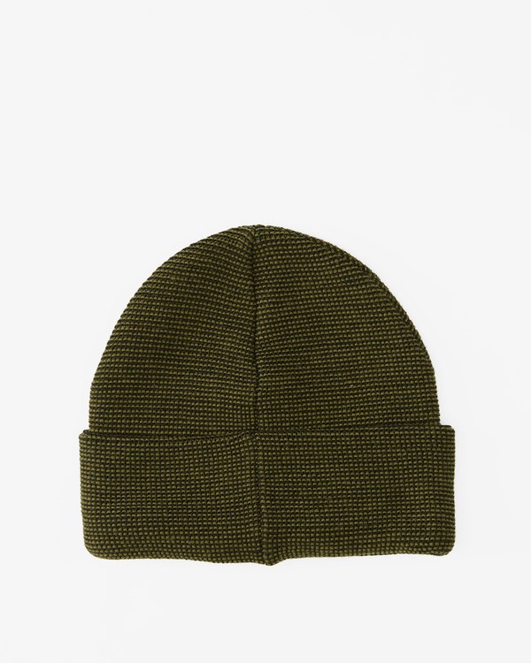 Billabong A/Div Stacked Ribbed Beanie Black | NZWRV3046