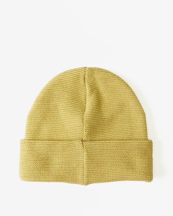 Billabong A/Div Stacked Ribbed Beanie Fresh Moss | FUNBW9678