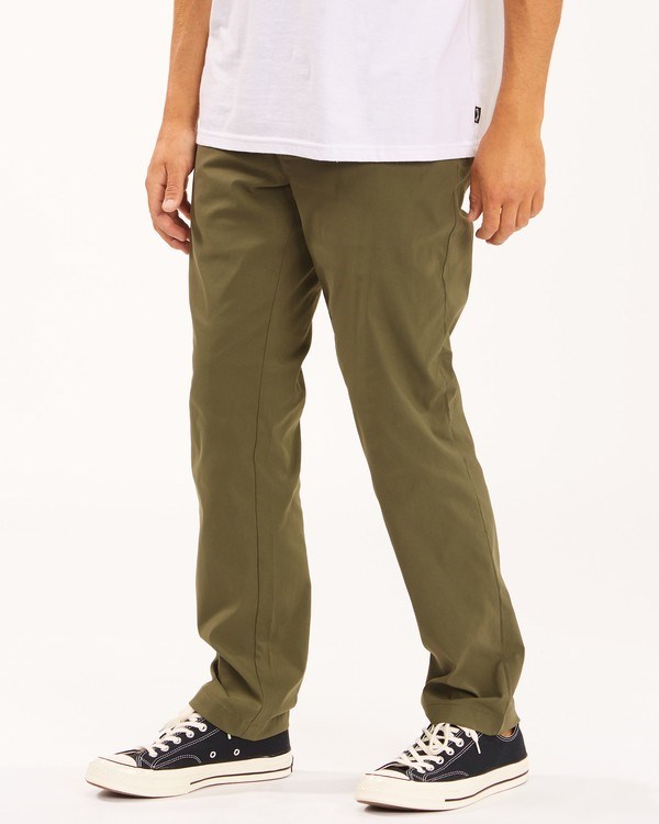 Billabong A/Div Surftrek Plus Pants Dark Olive | CQPMT0928