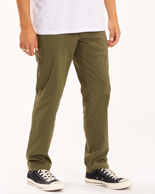 Billabong A/Div Surftrek Plus Pants Dark Olive | CQPMT0928