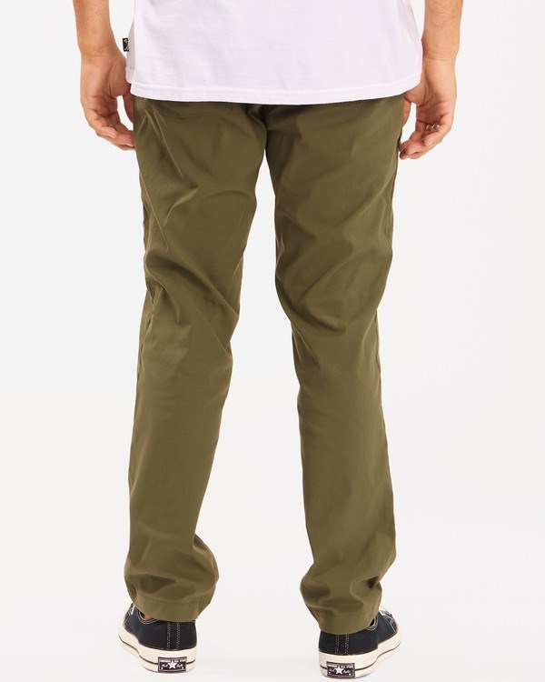 Billabong A/Div Surftrek Plus Pants Dark Olive | CQPMT0928