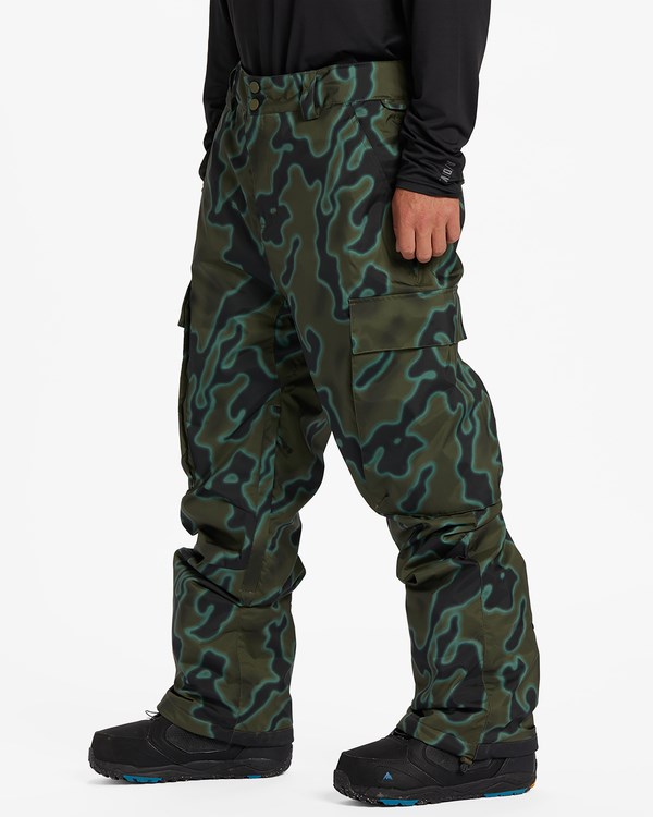 Billabong A/Div Transport 15K Insulated Snow Pants Camo | XDYFB7830