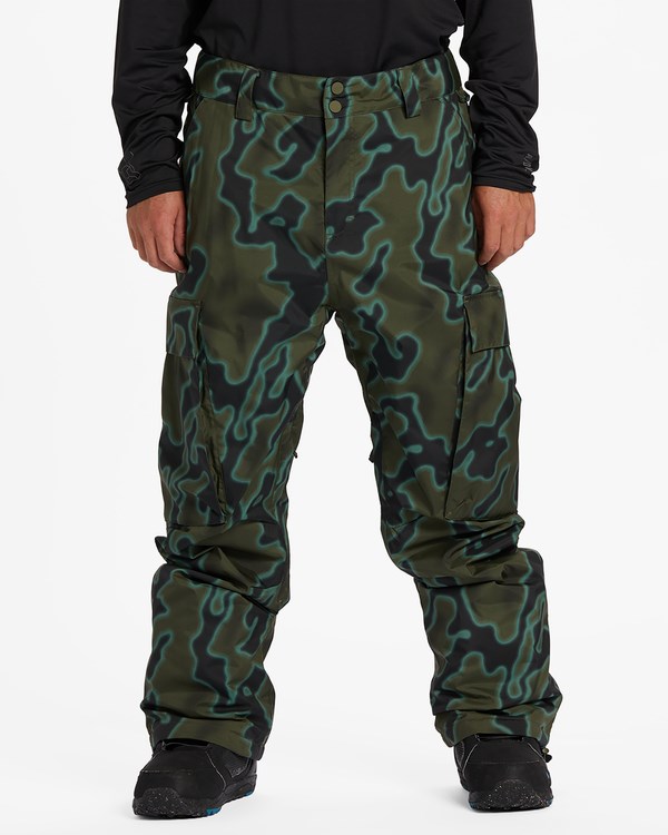 Billabong A/Div Transport 15K Insulated Snow Pants Camo | XDYFB7830