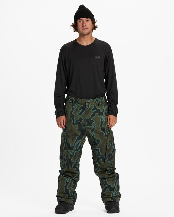 Billabong A/Div Transport 15K Insulated Snow Pants Camo | XDYFB7830