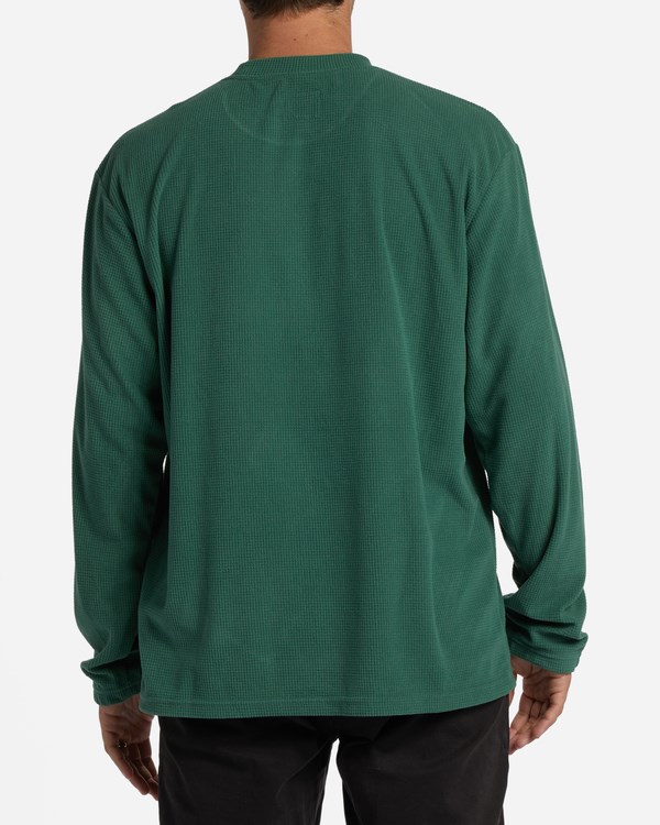 Billabong A/Div Waffle Long Sleeve Thermal Evergreen | XUFVH3149