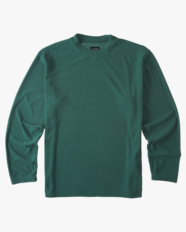 Billabong A/Div Waffle Long Sleeve Thermal Evergreen | XUFVH3149