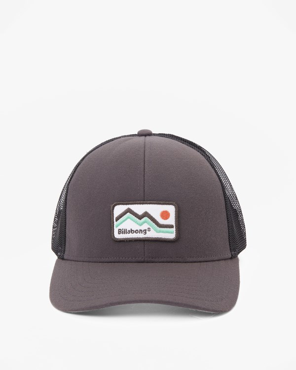 Billabong A/Div Walled Trucker Hat Raven | UQJNX7932