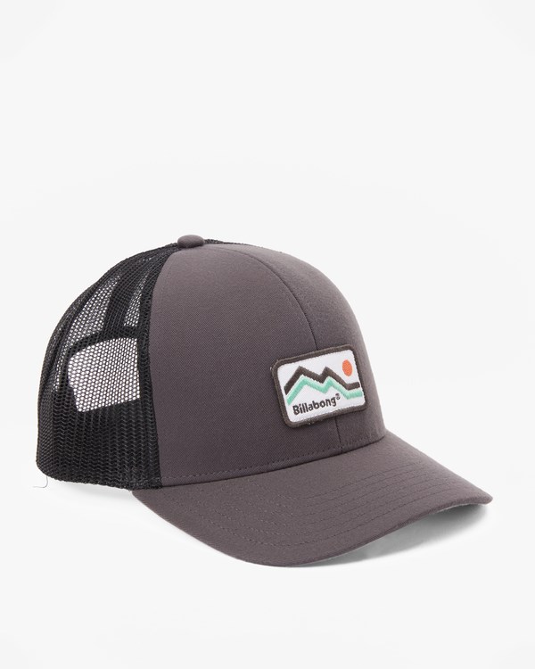 Billabong A/Div Walled Trucker Hat Raven | UQJNX7932