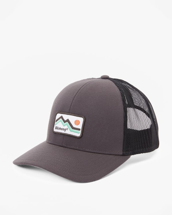 Billabong A/Div Walled Trucker Hat Raven | UQJNX7932