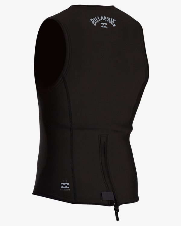 Billabong Absolute Wetsuit Vest Black | RYULK9314