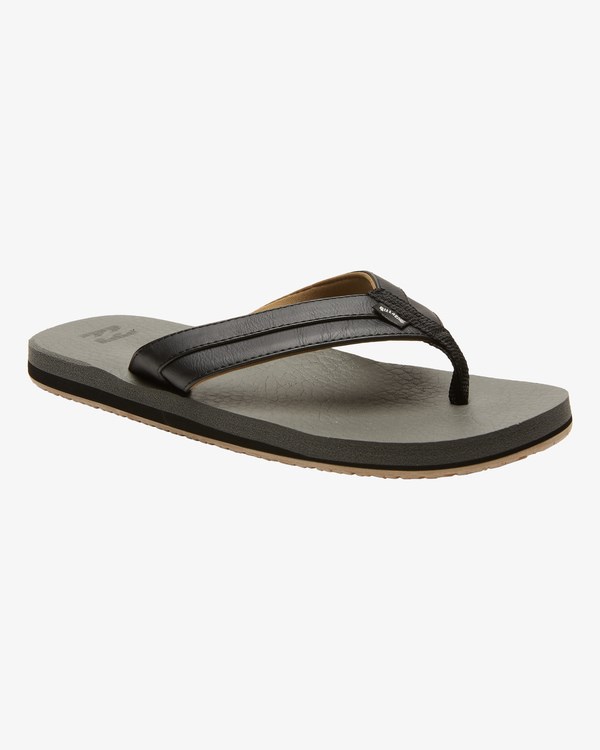 Billabong All Day Impact Cush Sandals Charcoal | OQPRE3186