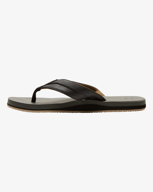 Billabong All Day Impact Cush Sandals Charcoal | OQPRE3186