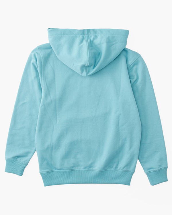 Billabong All Day Organic Pullover Hoodie Dusty Blue | SYTDP2906