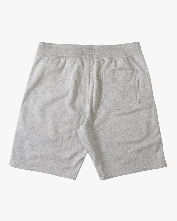 Billabong All Day Organic Sweatshorts Grey Heather | GBNTS2039