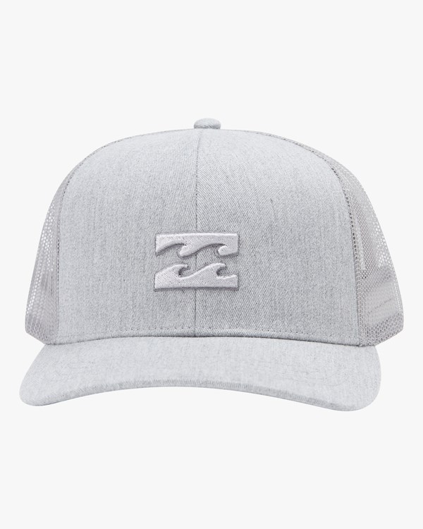 Billabong All Day Trucker Hat Grey Heather | ILHCW4965