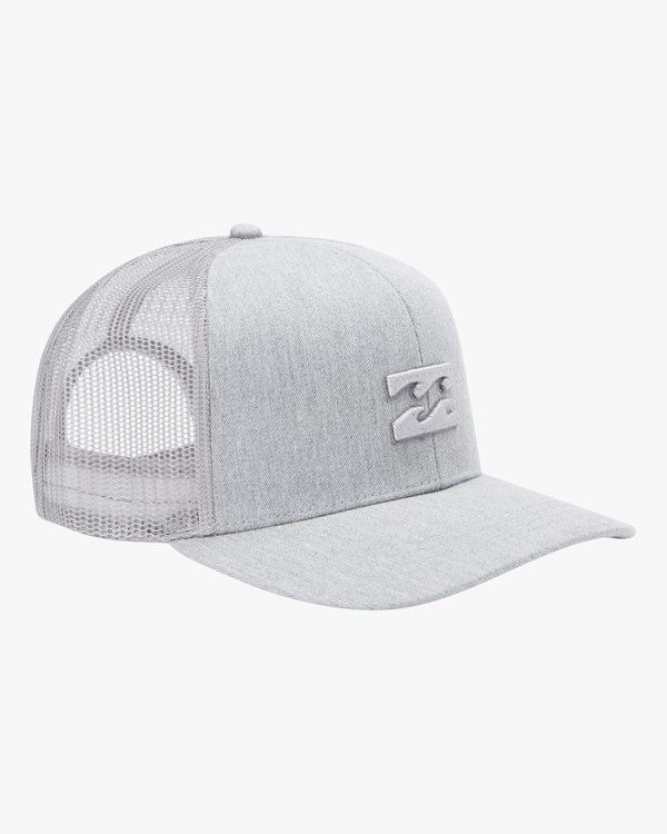 Billabong All Day Trucker Hat Grey Heather | ILHCW4965