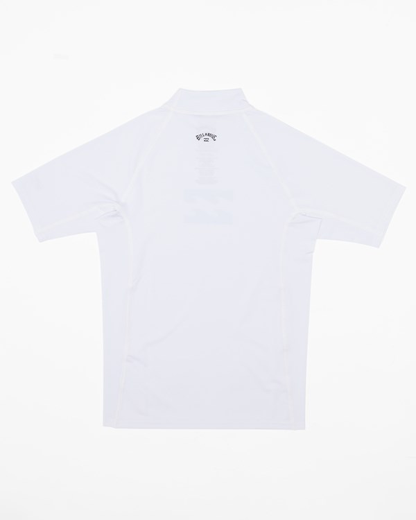 Billabong All Day Unity Surf Tee White | AQIXV2390