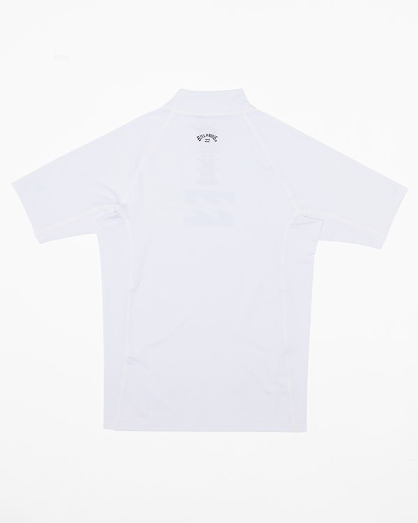 Billabong All Day Unity Surf Tee White | AQIXV2390