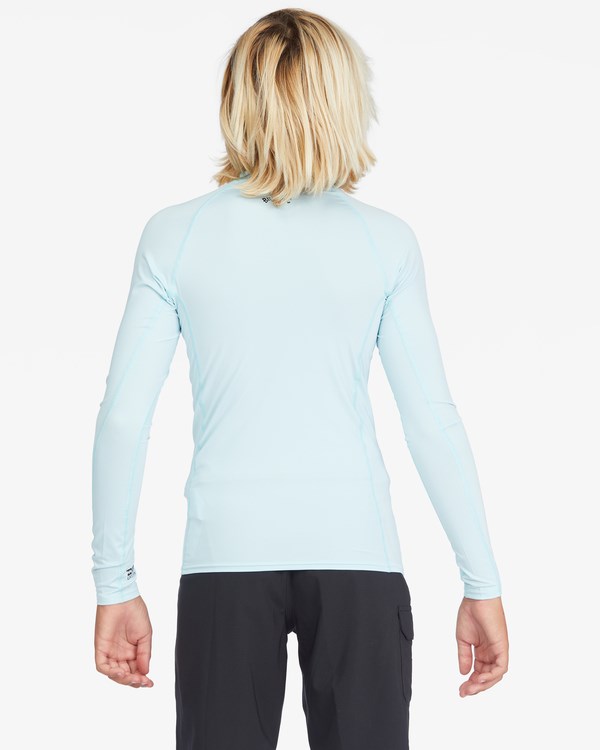 Billabong All Day Wave Performance Fit Long Sleeve Rashguard Coastal | IWGBK0132