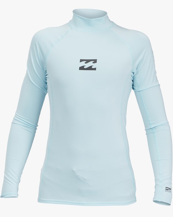 Billabong All Day Wave Performance Fit Long Sleeve Rashguard Coastal | IWGBK0132