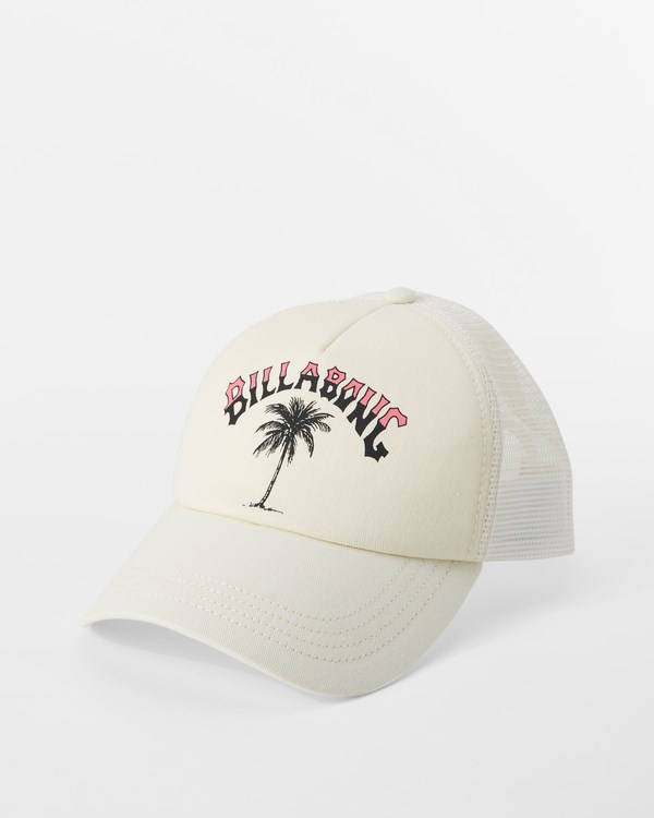 Billabong Aloha Forever Trucker Hat Salt Crystal 1 | OIFXU2415